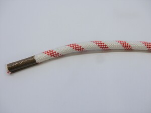 Control line 8 mm, KEVLAR/NOMEX, white/red