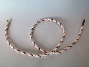 Control line 8mm, white/red