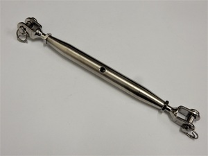 M6 Turnbuckle, L=120-171, Stainless steel