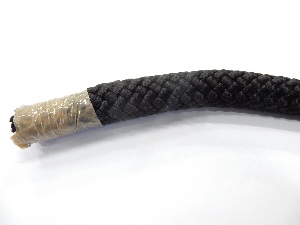 Basket rope 22mm, black
