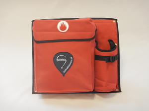 Basket pocket - fire blanket, red