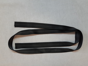 Vertical load tape, 25mm, black