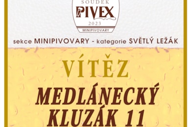 Medlánecký Kluzák - VÍTĚZ PIVEXU