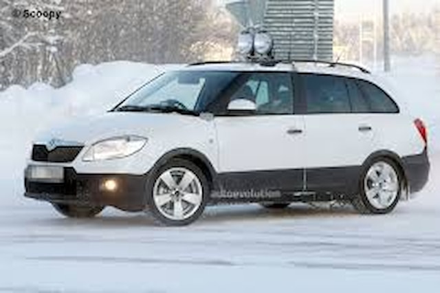 Příčníky Škoda Fabia Scout II 09-14 s podélníky