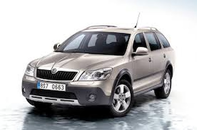 Příčníky Škoda Octavia Scout 07- s podélníky AERO