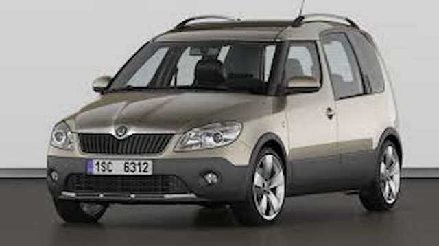 Příčníky Škoda Roomster Scout 09- s podelníky
