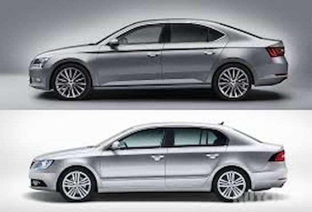 Příčníky Škoda Superb III sedan 15-