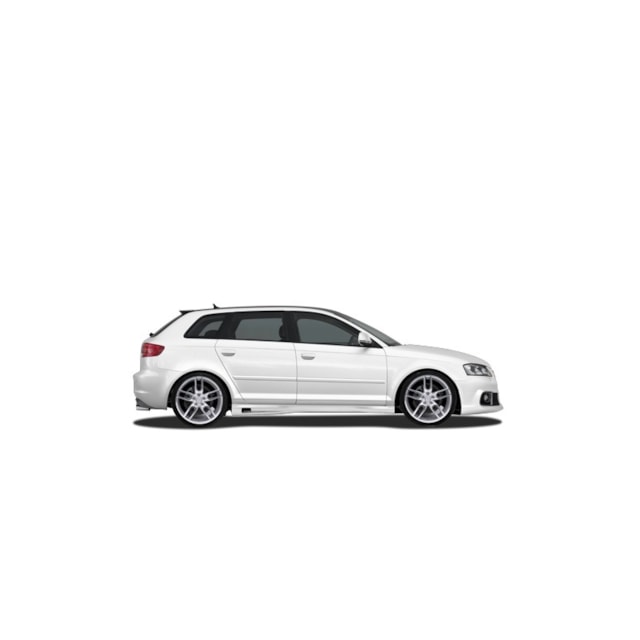 Příčníky Audi A3 Sportback 04-12 s integrovanými podélníky Alu tyče