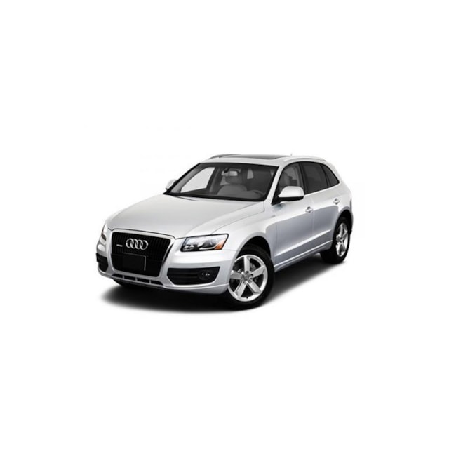 Příčníky Audi Q3 12- s integrovanými podélníky Alu tyče black