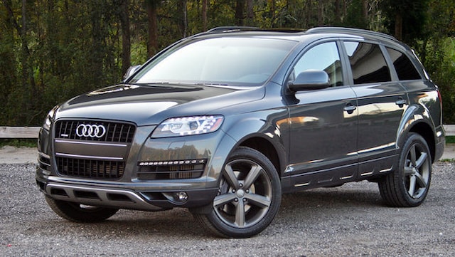 Příčníky Audi Q7 06-15 s integrovanými podélníky