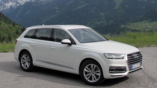 Příčníky Audi Q7 15- s integrovanými podélníky Wingbar evo