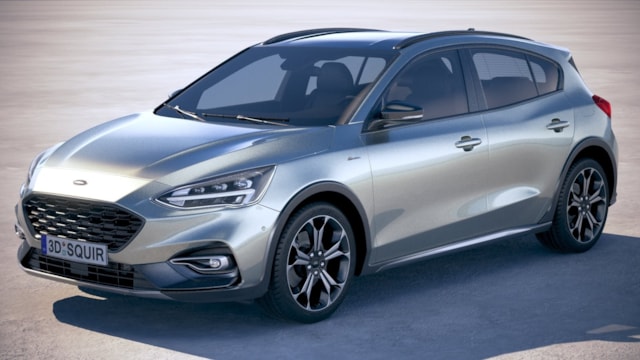 Příčníky Ford Focus Active 19- s integrovanými podélníky WINGBAR EVO