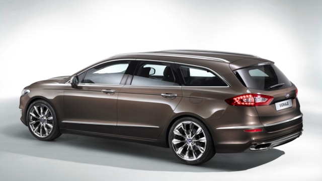 Příčníky Ford Mondeo Combi 13- s int. podélníky Alu provedení