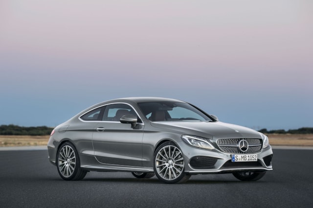 Příčníky Mercedes-Benz C-klasse Coupe 16- s pevnými body
