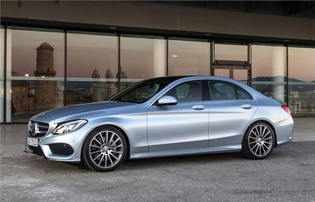 Příčníky Mercedes-Benz C-klasse Sedan 14- s pevnými body