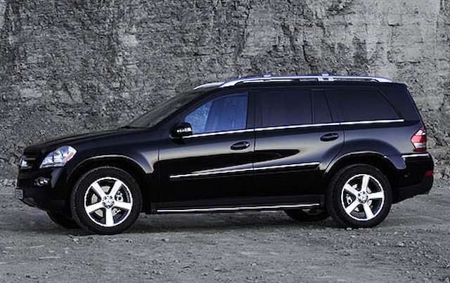 Příčníky Mercedes-Benz GL 06- s podélníky