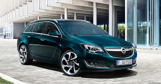 Příčníky Opel Insignia  combi 2009 - integrované podélníky Aero tyče