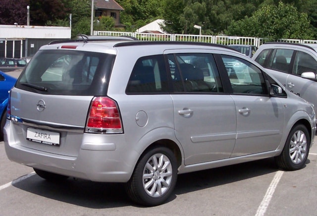 Příčníky Opel Zafira 05-06 integrované podélníky AERO