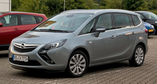 Příčníky Opel Zafira Tourer 12- s integrovanými podélníky