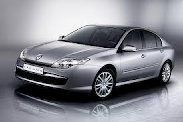 Příčníky Renault Laguna III 07-  liftback AERO