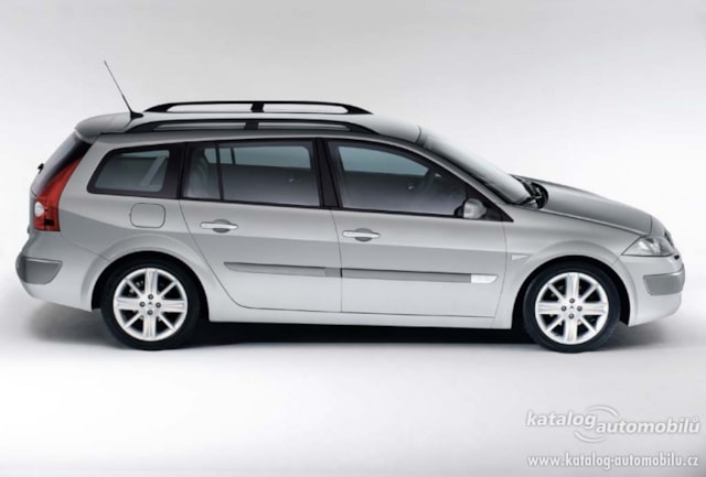 Příčníky Renault Mégane II Kombi 03-08 s podélníky AERO