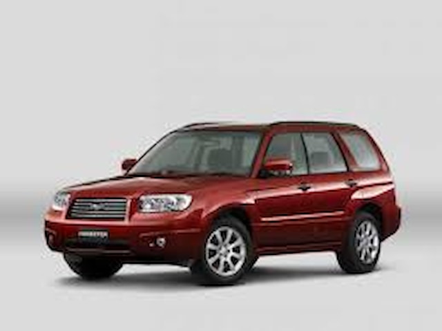 Příčníky Subaru Forester 03-07 s integrovanými podélníky