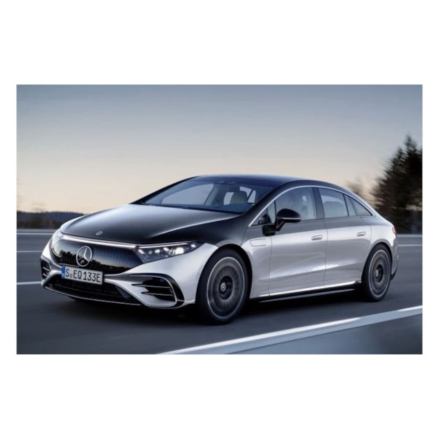 Příčníky Thule Evo Mercedes-Benz EQS 2022- s pevnými body