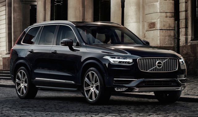 Příčníky Volvo XC90 15- s integrovanými podélníky Alu provedení