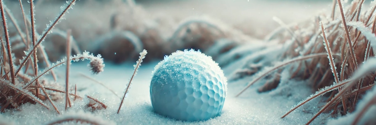 Zimní provoz driving range