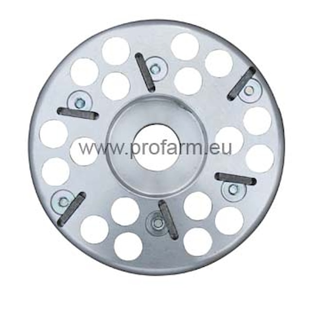 Kotouč brusný, segmentový Alu, 6 segmentů, 120 mm
