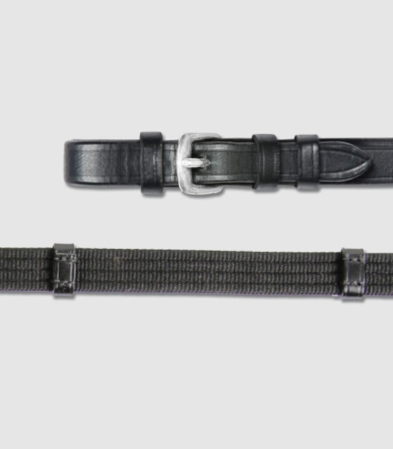 Otěže plátěné X-line 19mm černé Pony