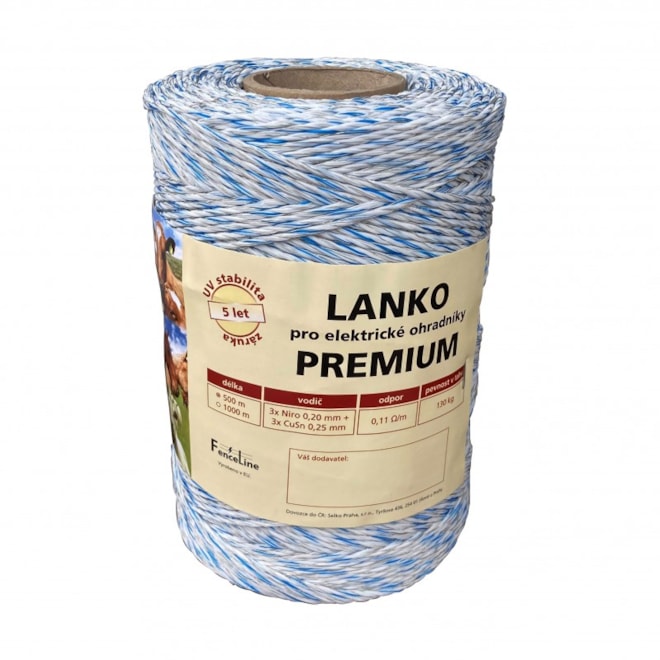 lanko-premium-pro-el-ohradnik-3x020-mm-niro--3x025-mm-cusn-500-m-bilo-modra