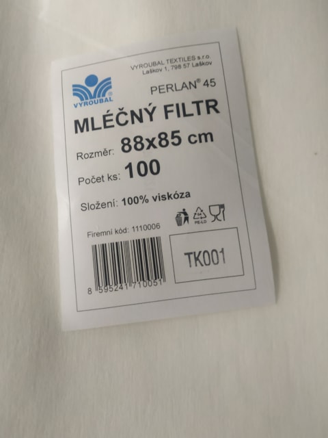 Ml. filtry plošný - PERLAN /880 x 850 mm/