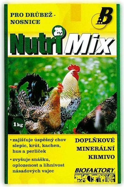 Nutri Mix pro drůbež - výkrm a odchov (3 Kg)