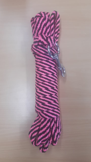 Lonž Bosnay plochá 8m růžová