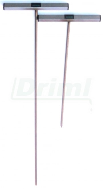 Teploměr vpichový, sonda 2 metry, digitální, stohový, pro měření teploty senáže,