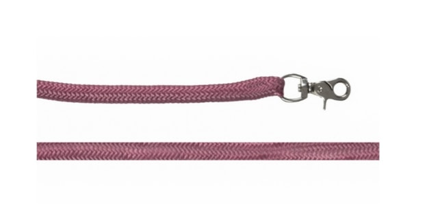 Otěže Horka propletené růžové Full