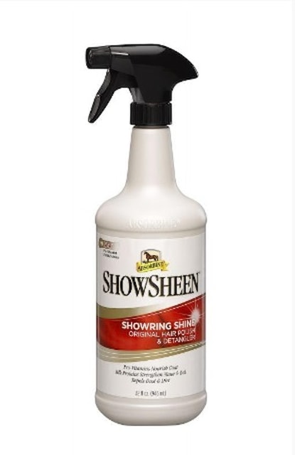 Absorbine ShowSheen Lesk & Rozčesávač, láhev s rozprašovačem 950 ml