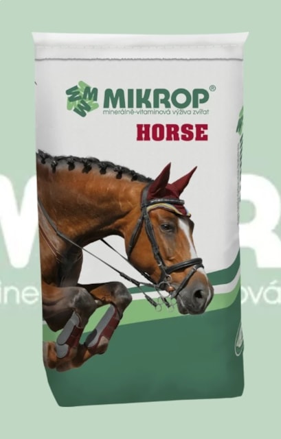 MIKROP HORSE RICE BRAN 20 kg(Rýžové otruby pro nasvalení a přibrání)
