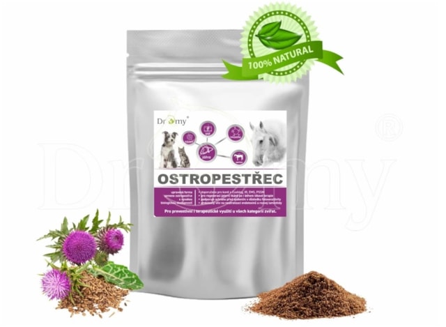 Dromy Ostropestřecové výlisky  v sypké formě 3 kg