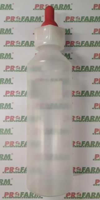 Láhev na mléko pro jehňata 500ml s dudlíkem