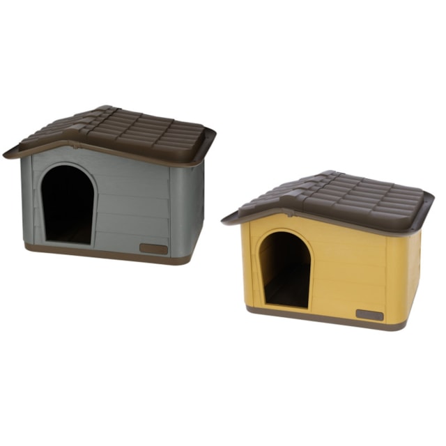 Kočičí domek, Paola Eco, 60 x 51 x 41 cm, medová/hnědá