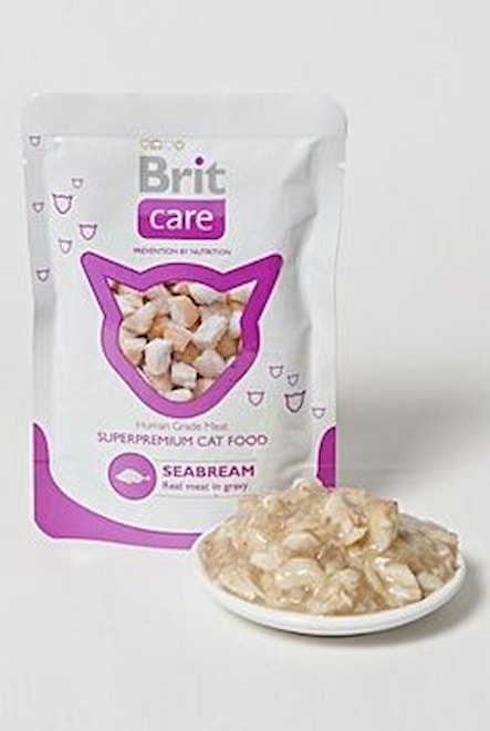 Brit Care Cat kapsa Seabream Pouch 80g