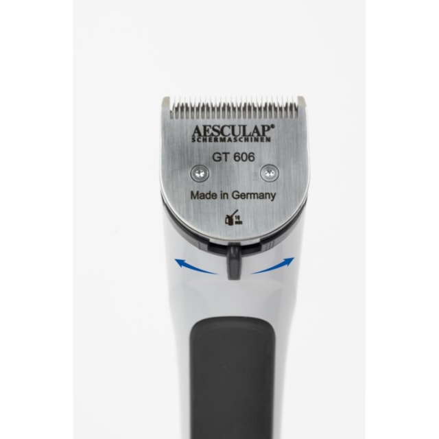 Aesculap strojek stříhací na psy Vega II GT412 Aku, vč. stříhací hlavy 0,5/1,5/2,5 mm