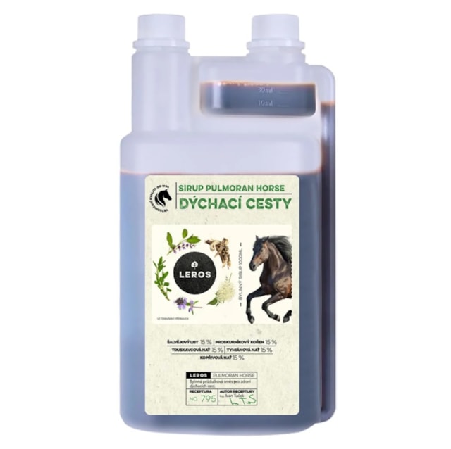 Sirup na kašel Leros Pulmoran Horse 1l