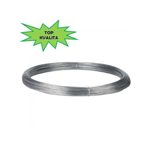 Speciálně galvanizovaný ZN/AL drát na elektrické ohradníky, 2 mm x 1000 m