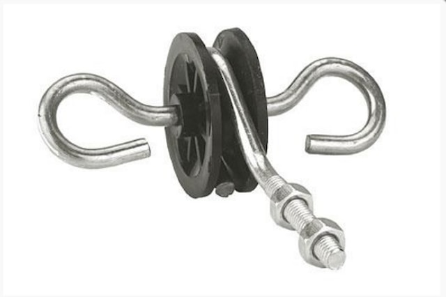 Izolátor k bráně s oky /závit M6/