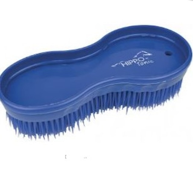 Kartáč Hippo-Tonic Magic brush, modrá