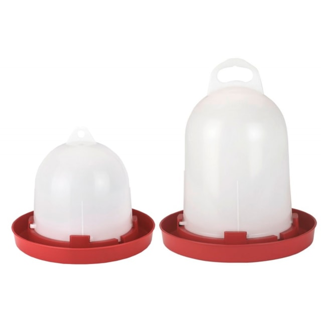 Napáječka pro drůbež plastová klobouková, bajonet, 3,5 L