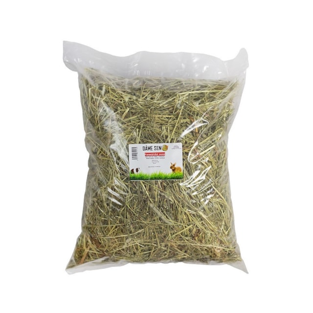 Dáme seno Seno BIO české, ručně balené - první seč, 0,8kg